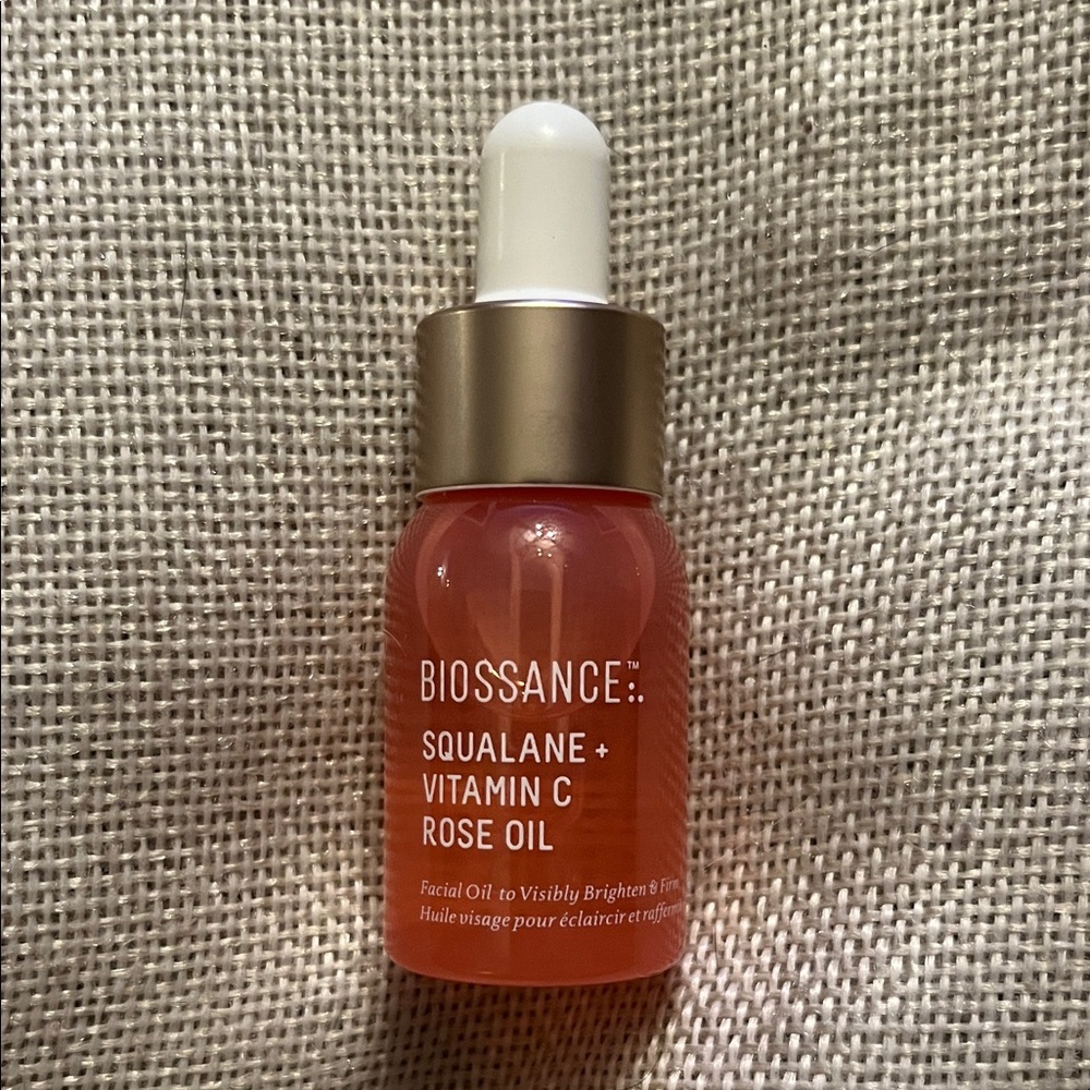 Biossance Squalane + Vitamin C Rose Oil - Warm Pink